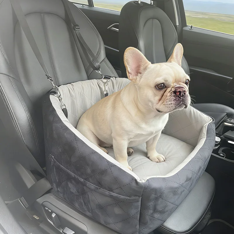 ¿Puede la cama para mascotas para coche aliviar el mareo?
