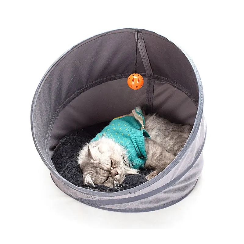 Cama de tienda para gatos