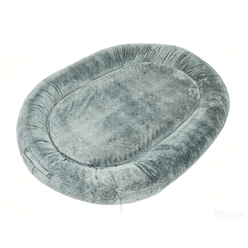 Cama de esponja de doble uso para humanos y perros