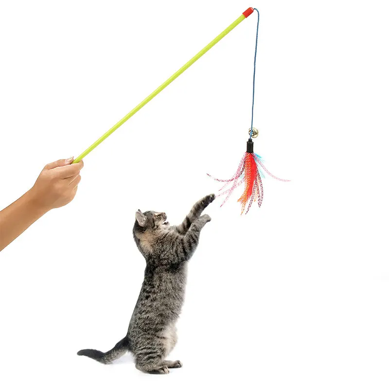Varita de gato de plumas