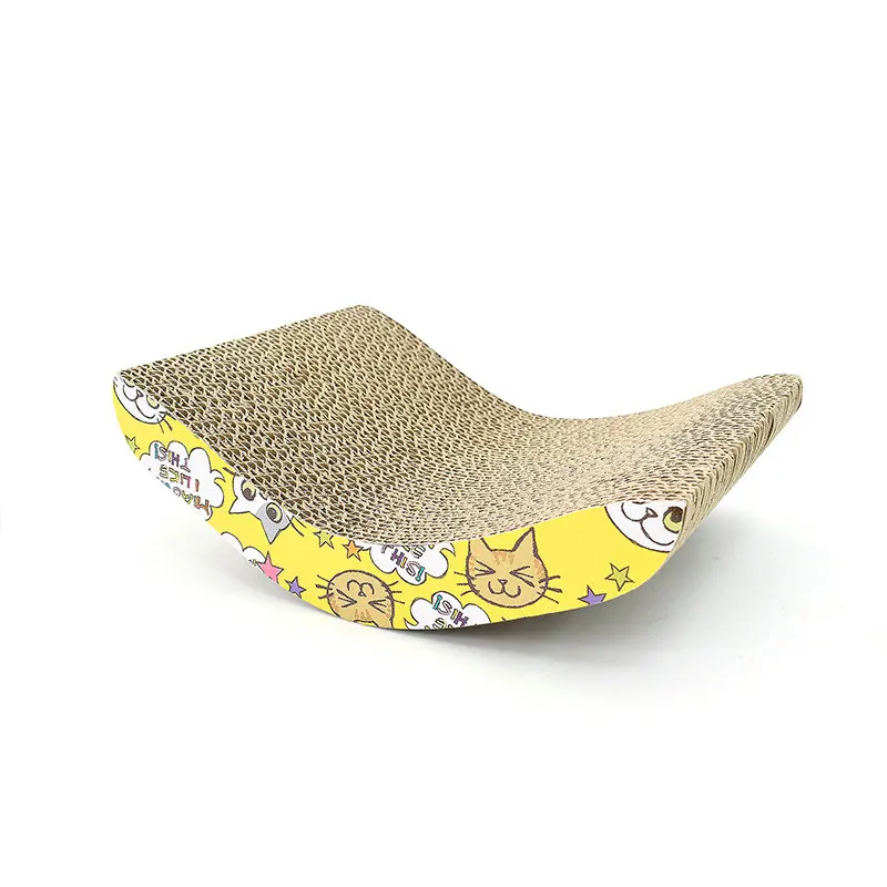 Arch-Shaped Cat Scratcher Pad