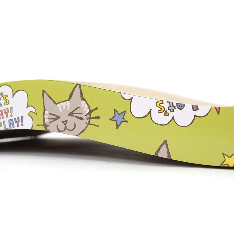 S-Shaped Cat Scratcher Pad