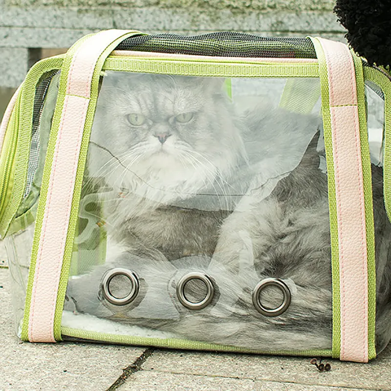Windowed Shoulder Pet Carrier Bag
