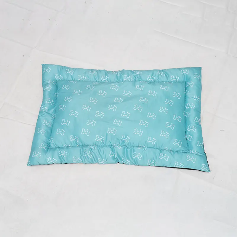 Faux-Linen Pet Bed