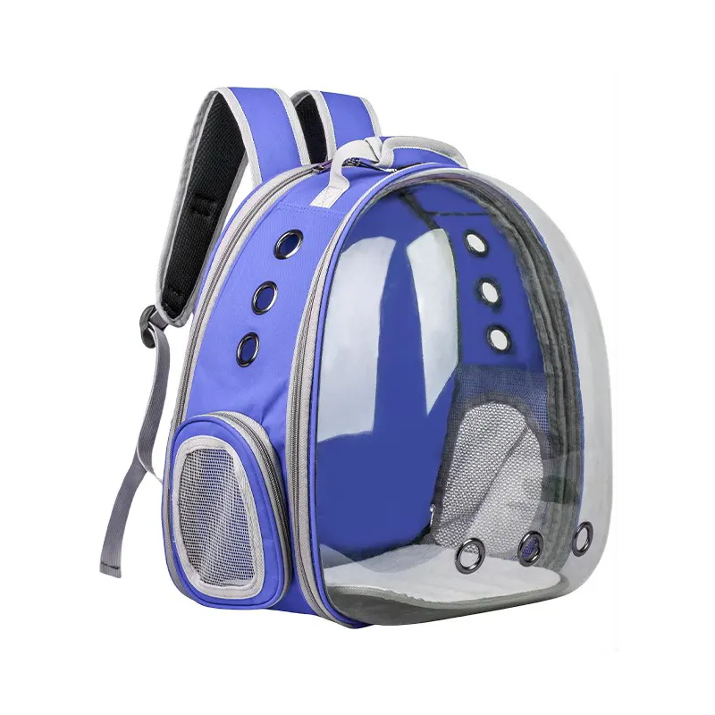 Mochila porta mascotas con ventana transparente